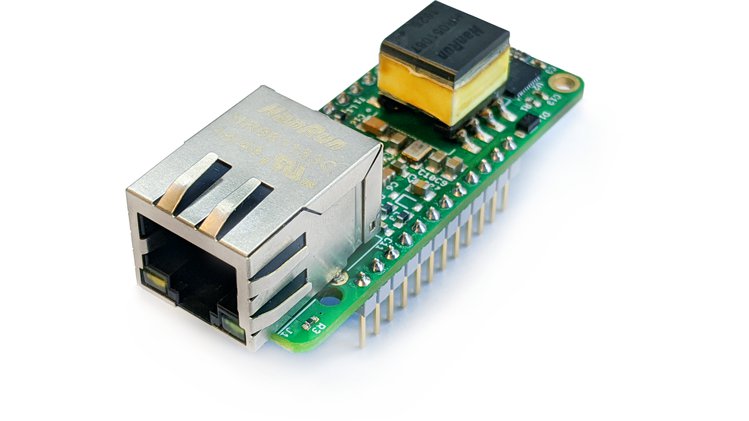 PoE FeatherWing – Ethernet FeatherWing with 4W of PoE power PoE FeatherWing – Ethernet FeatherWing with 4W of PoE power